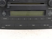 2009 Toyota Corolla Radio AM FM Cd Player Receiver Replacement P/N:86120-02750 CQ-JS7762X Fits OEM Used Auto Parts - Oemused