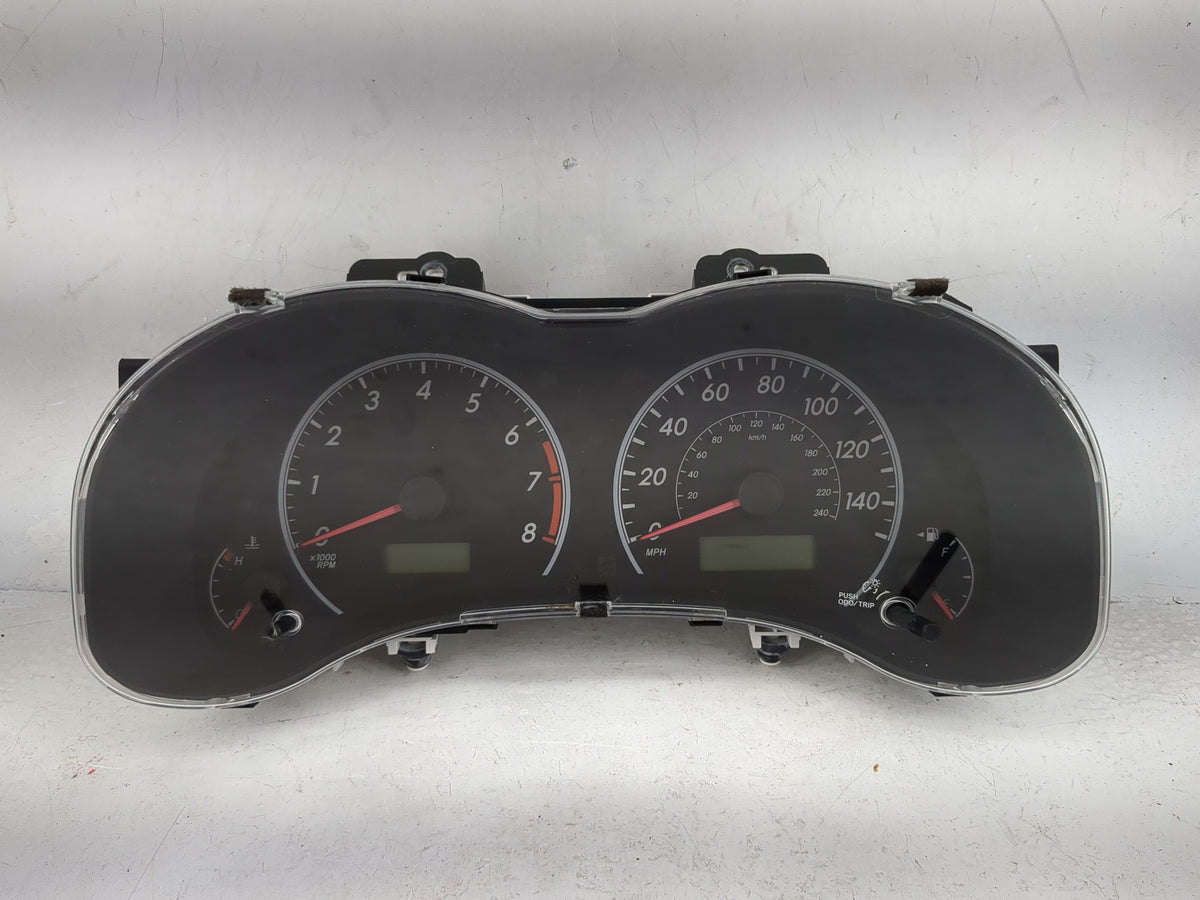 2009-2010 Toyota Corolla Instrument Cluster Speedometer Gauges P/N:83800-02V60-00 TN157540-1364 Miles: Fits Fits 2009 2010 O