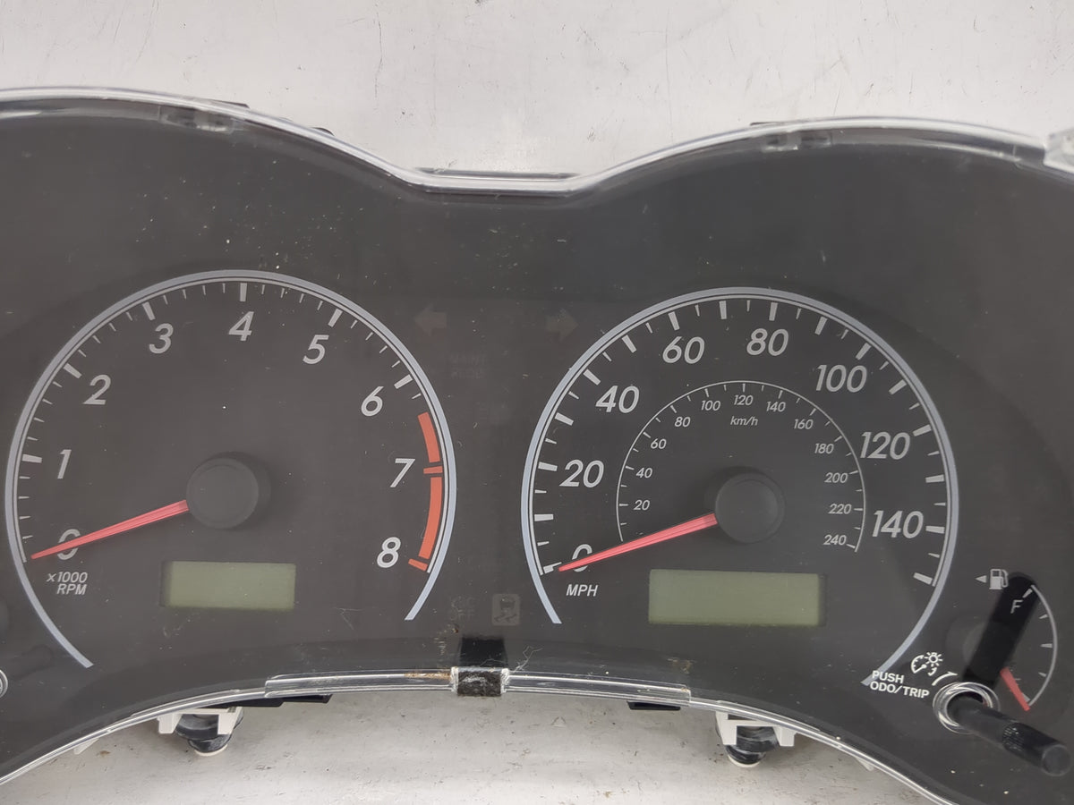 2009-2010 Toyota Corolla Instrument Cluster Speedometer Gauges P/N:83800-02V60-00 TN157540-1364 Miles: Fits Fits 2009 2010 O