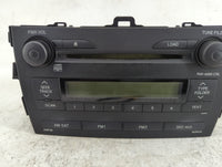 2009 Toyota Corolla Radio AM FM Cd Player Receiver Replacement P/N:86120-02770 CQ-ES7762X Fits OEM Used Auto Parts - Oemused