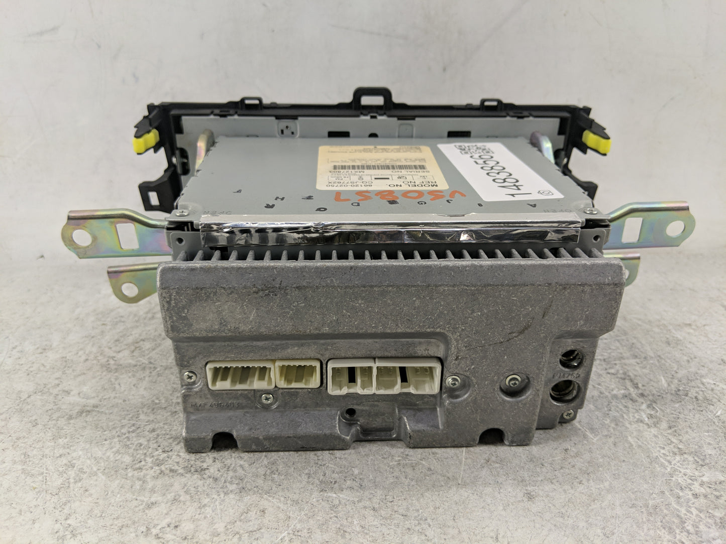 2009 Toyota Corolla Radio AM FM Cd Player Receiver Replacement P/N:86120-02750 CQ-JS7762X Fits OEM Used Auto Parts - Oemused