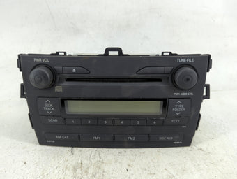 compare product 2009 Toyota Corolla Radio AM FM Cd Player Receiver Replacement P/N:86120-12B30 CQ-JS7760A Fits OEM Used Auto Parts