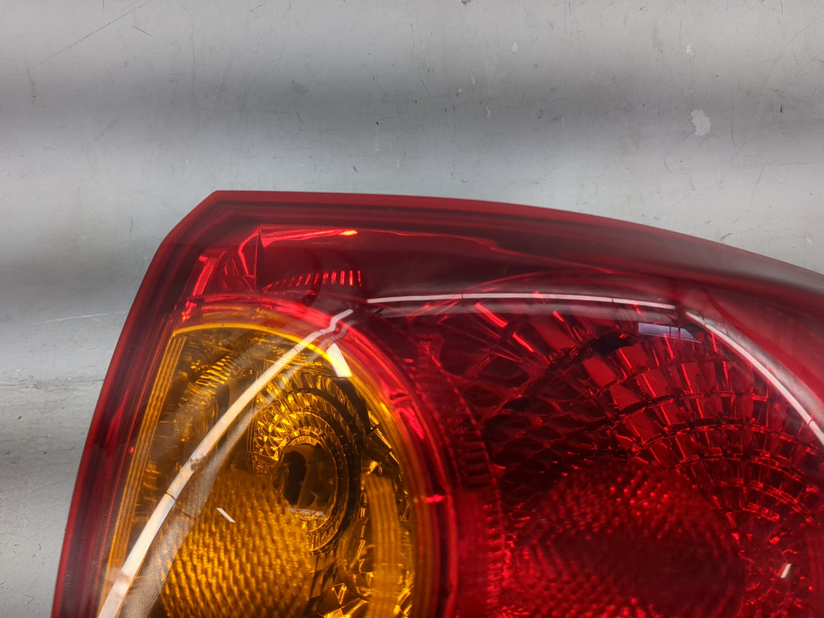 2009-2010 Toyota Corolla Tail Light Assembly Passenger Right OEM Fits Fits 2009 2010 OEM Used Auto Parts - Oemusedautoparts1