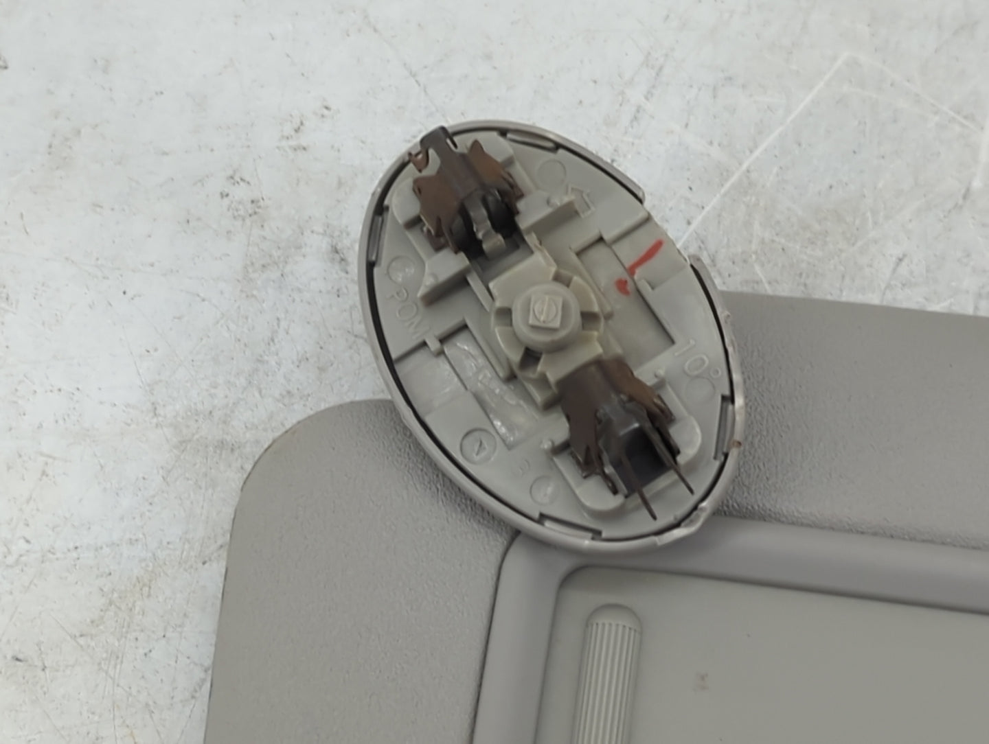 2009-2013 Toyota Corolla Sun Visor Shade Replacement Driver Left Mirror Fits Fits 2009 2010 2011 2012 2013 OEM Used Auto Par