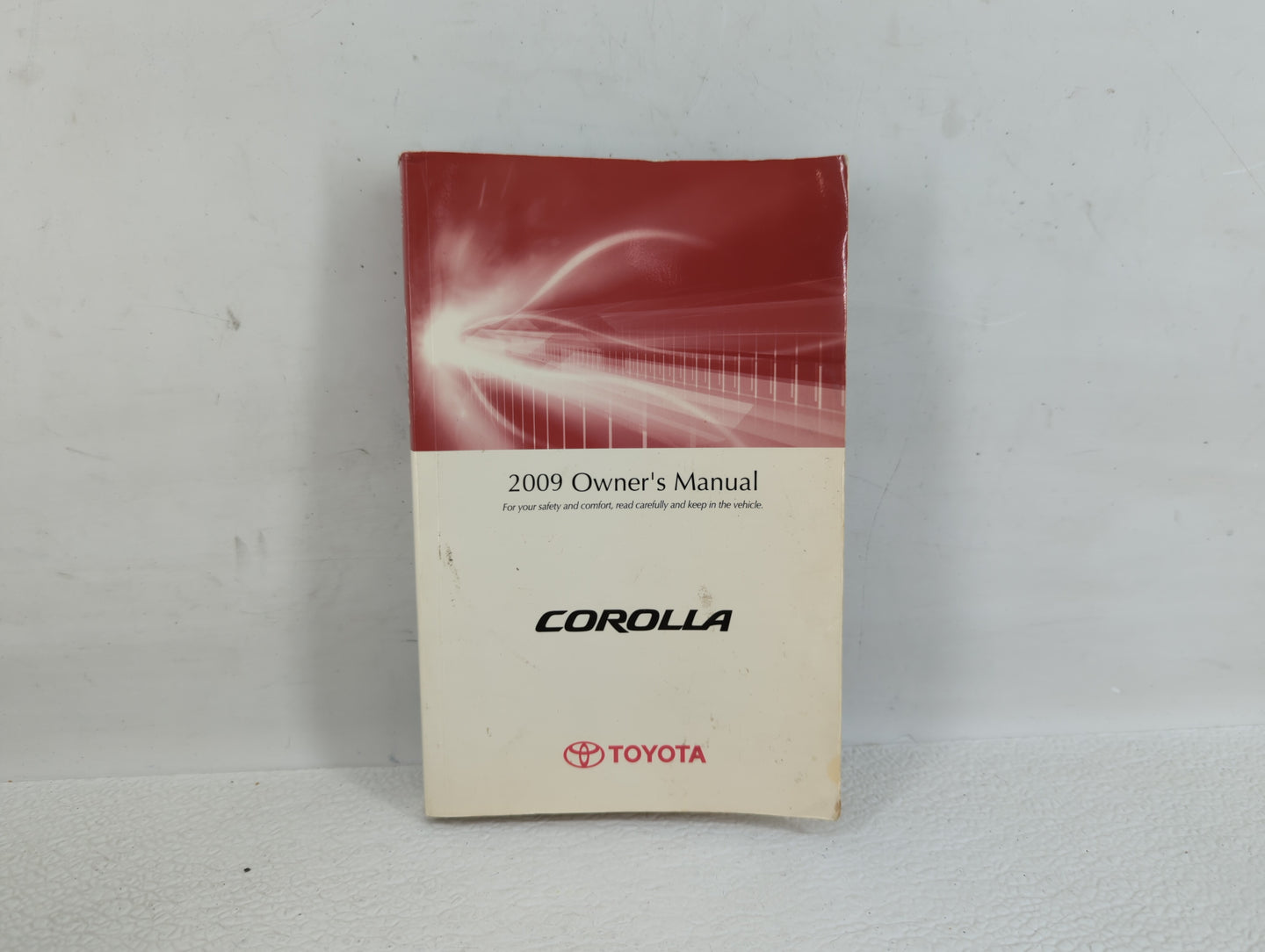 2009 Toyota Corolla Owners Manual Book Guide OEM Used Auto Parts - Oemusedautoparts1.com