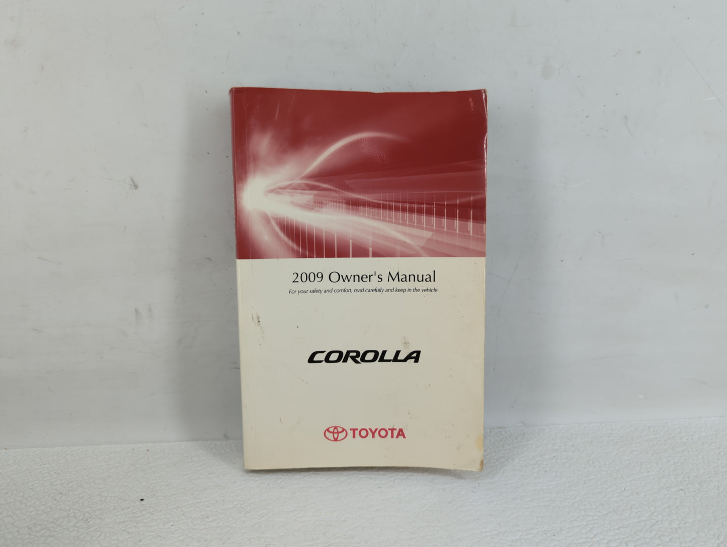 2009 Toyota Corolla Owners Manual Book Guide OEM Used Auto Parts - Oemusedautoparts1.com
