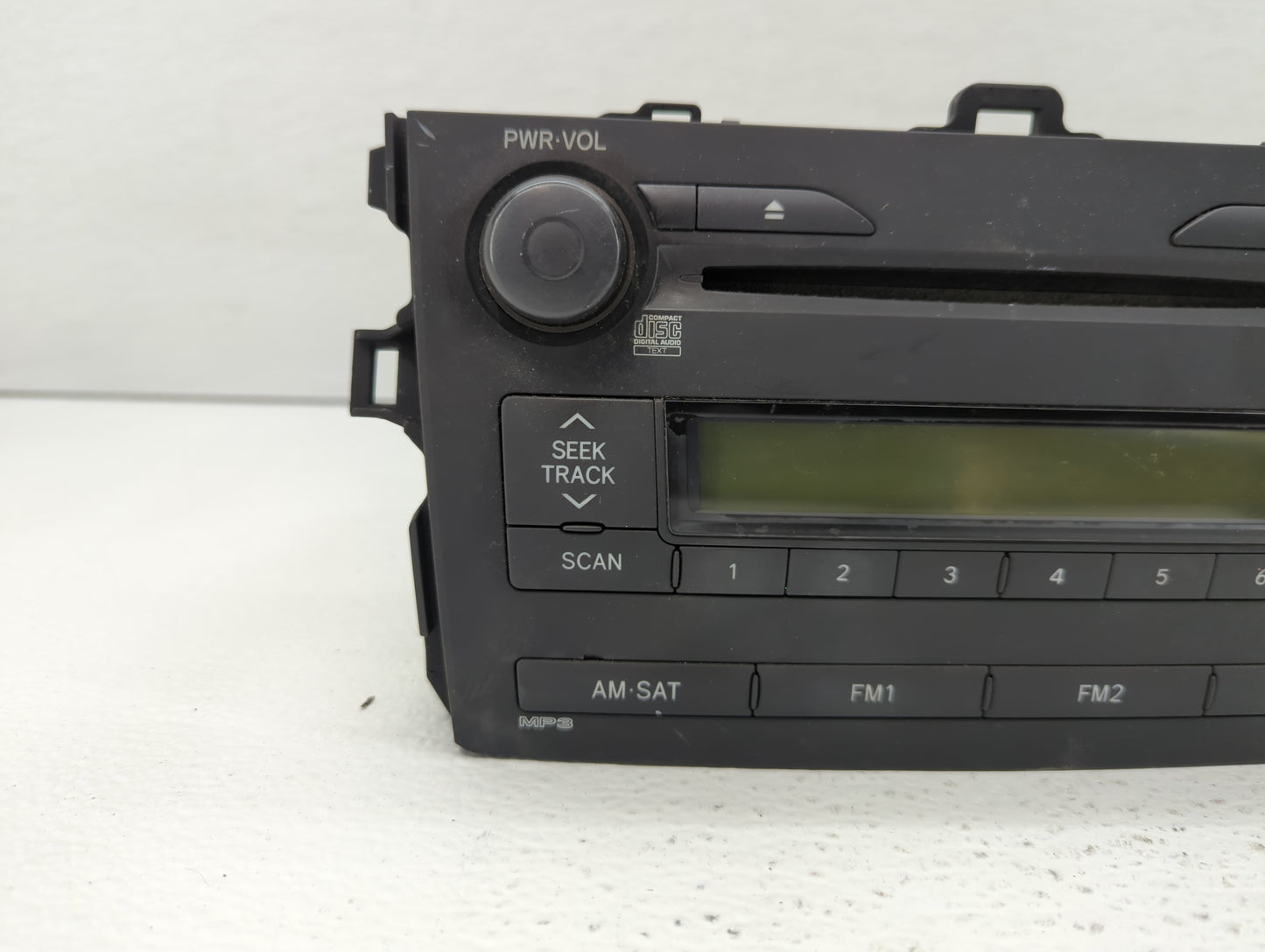 2009-2009 Toyota Corolla Am Fm Cd Player Radio Receiver - Oemusedautoparts1.com