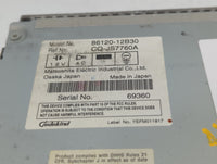 2009-2009 Toyota Corolla Am Fm Cd Player Radio Receiver - Oemusedautoparts1.com