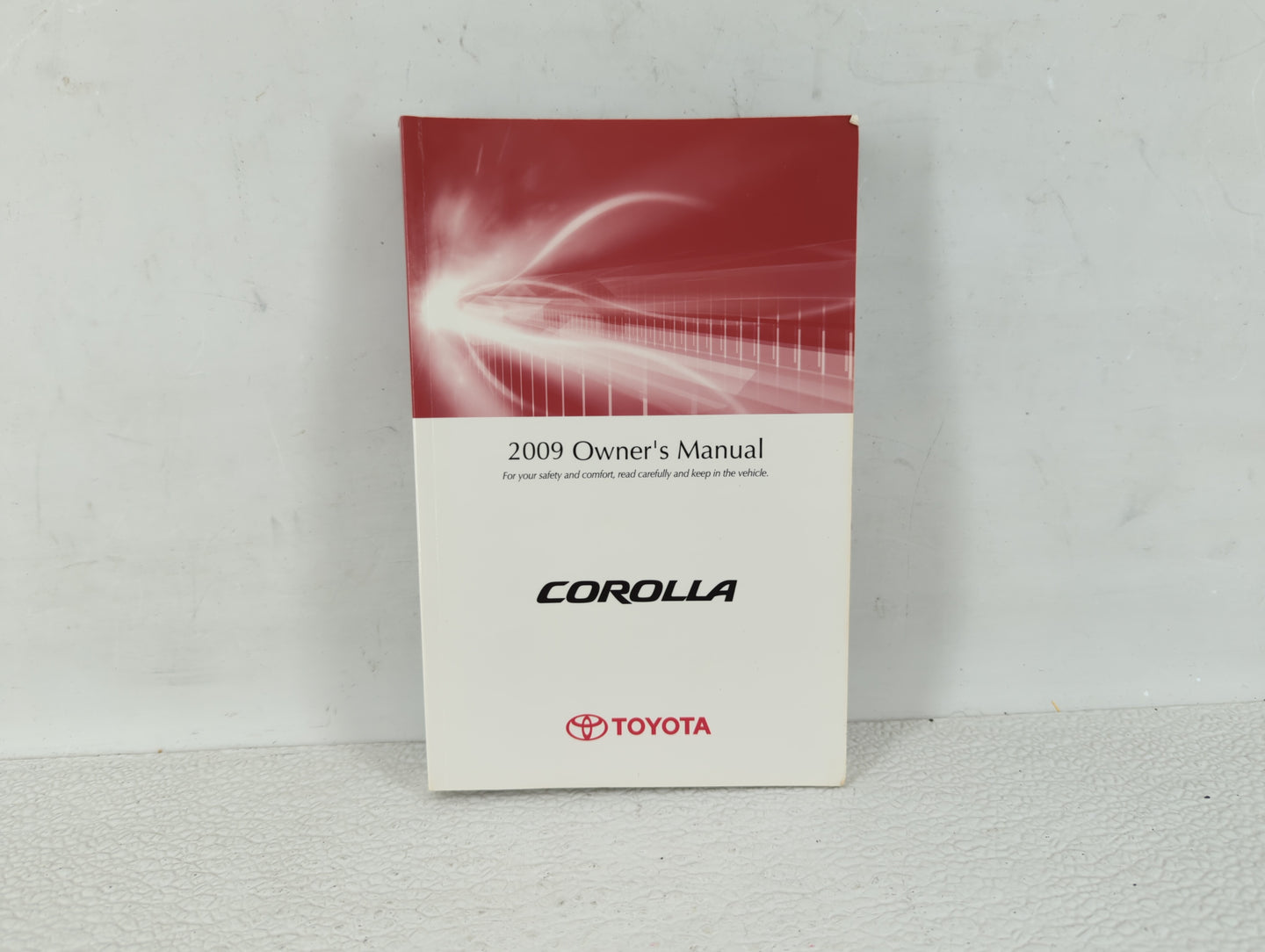 2009 Toyota Corolla Owners Manual Book Guide OEM Used Auto Parts - Oemusedautoparts1.com