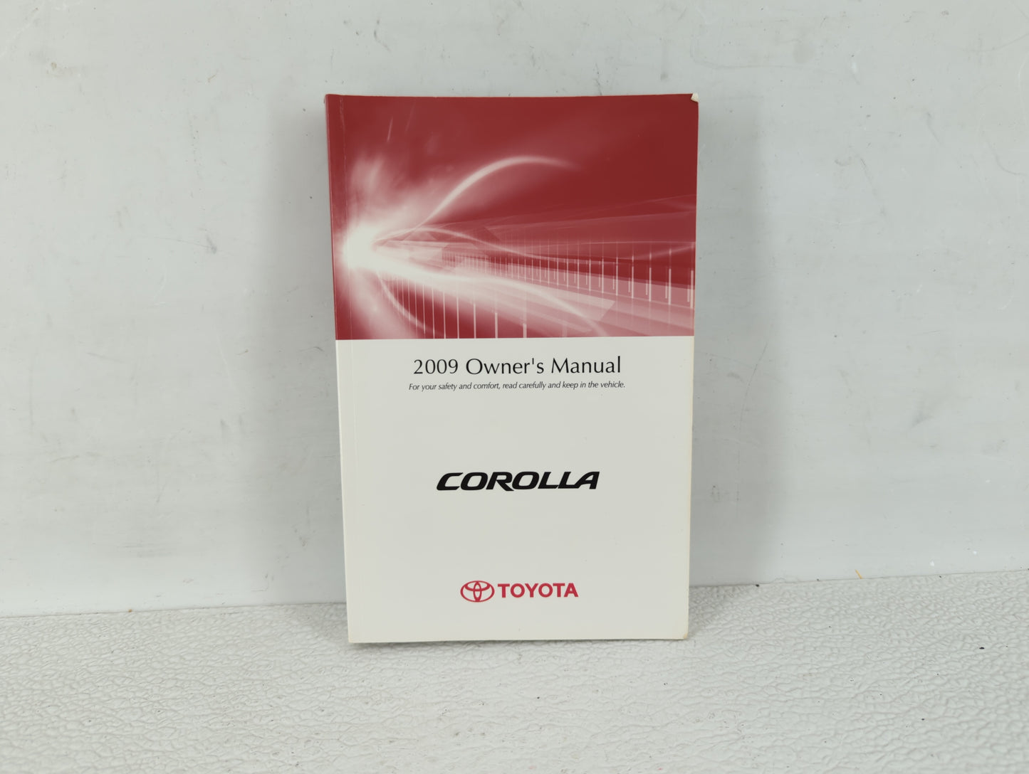 2009 Toyota Corolla Owners Manual Book Guide OEM Used Auto Parts - Oemusedautoparts1.com