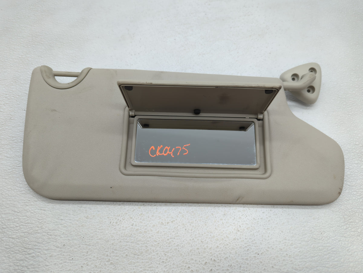 2009-2013 Toyota Corolla Sun Visor Shade Replacement Passenger Right Mirror Fits Fits 2009 2010 2011 2012 2013 OEM Used Auto