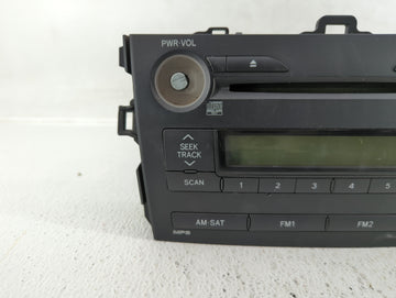 2009-2009 Toyota Corolla Am Fm Cd Player Radio Receiver