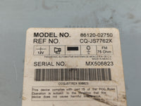 2009-2009 Toyota Corolla Am Fm Cd Player Radio Receiver - Oemusedautoparts1.com