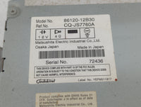 2009 Toyota Corolla Am Fm Cd Player Radio Receiver - Oemusedautoparts1.com