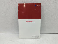 2009 Toyota Corolla Owners Manual Book Guide P/N:01999-12A89 OEM Used Auto Parts - Oemusedautoparts1.com