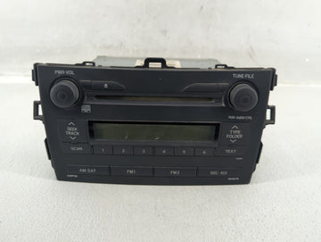 2009-2009 Toyota Corolla Am Fm Cd Player Radio Receiver - Oemusedautoparts1.com
