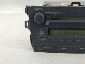 2009-2009 Toyota Corolla Am Fm Cd Player Radio Receiver