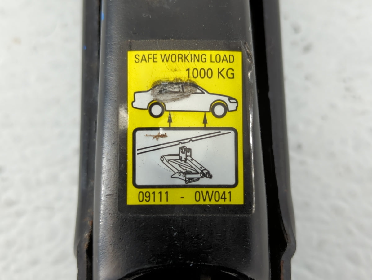 2009 Toyota Corolla Spare Scissor Car Jack 590360 - Oemusedautoparts1.com