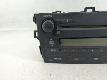 2009-2009 Toyota Corolla Am Fm Cd Player Radio Receiver