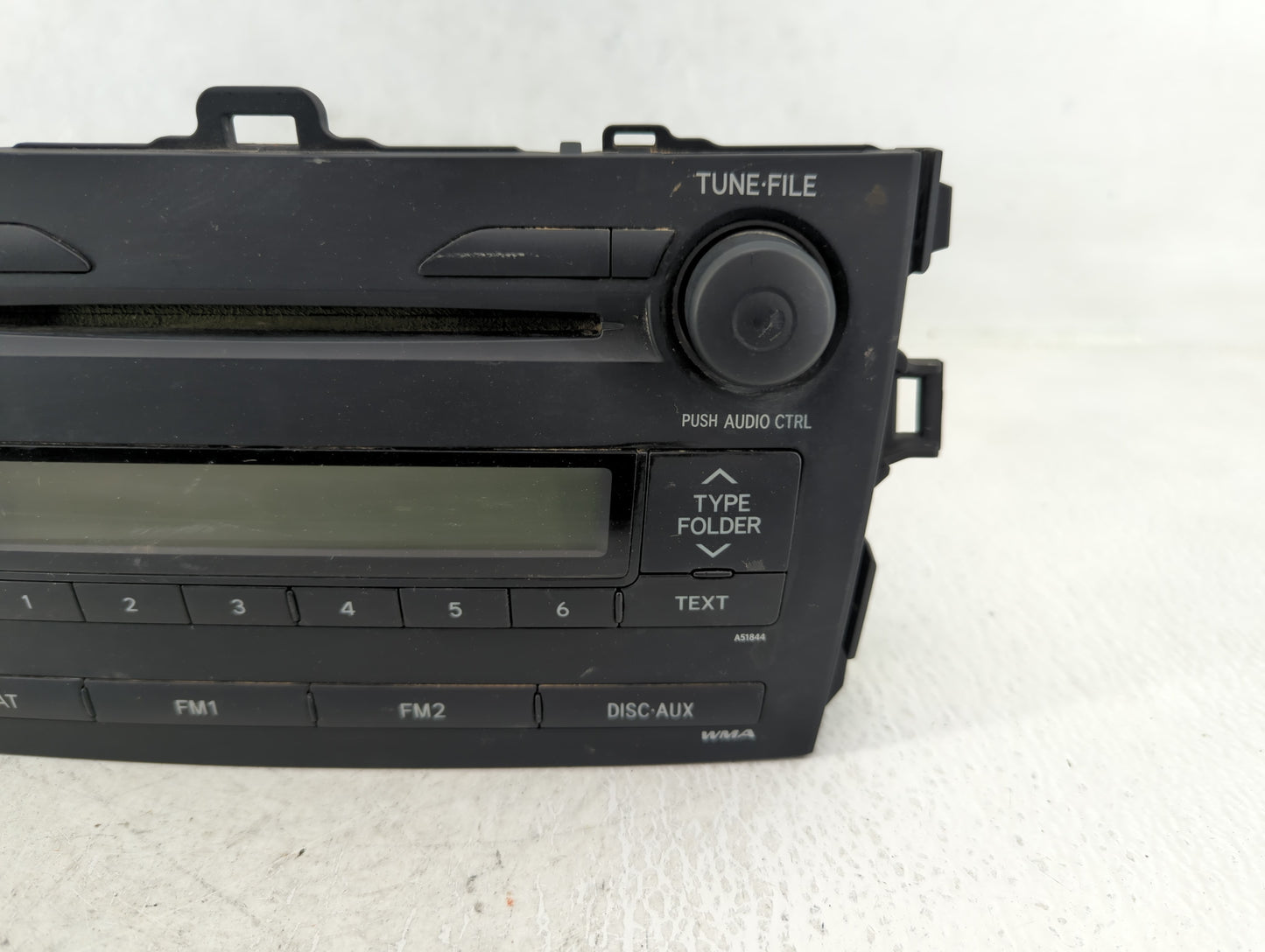 2009-2009 Toyota Corolla Am Fm Cd Player Radio Receiver - Oemusedautoparts1.com