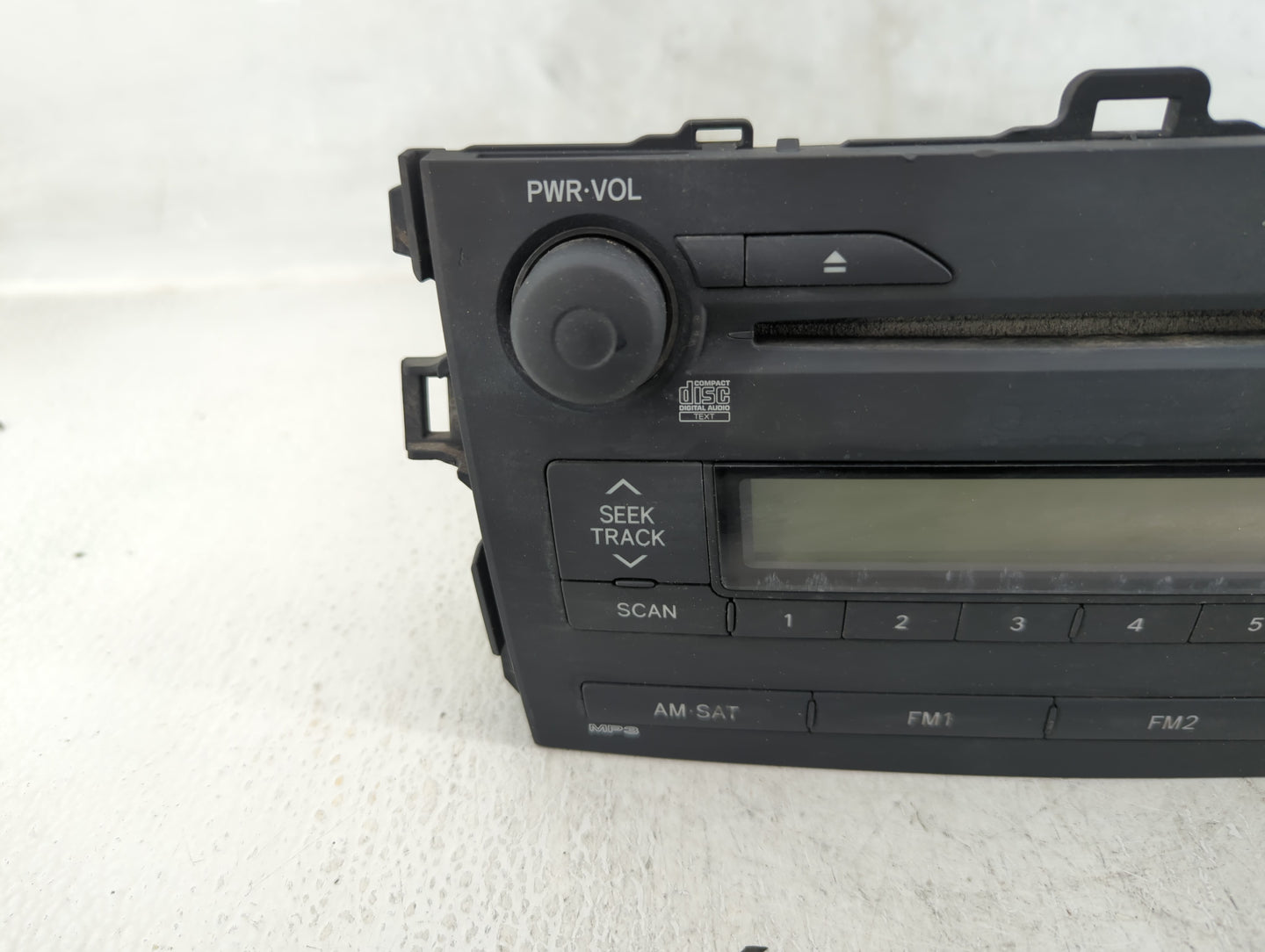2009-2009 Toyota Corolla Am Fm Cd Player Radio Receiver - Oemusedautoparts1.com
