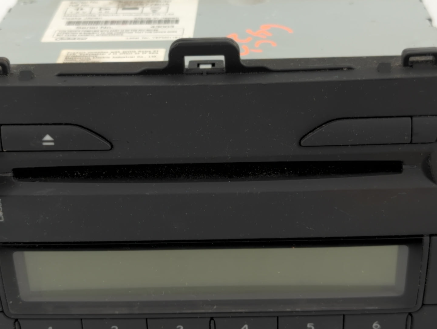 2009-2009 Toyota Corolla Am Fm Cd Player Radio Receiver - Oemusedautoparts1.com