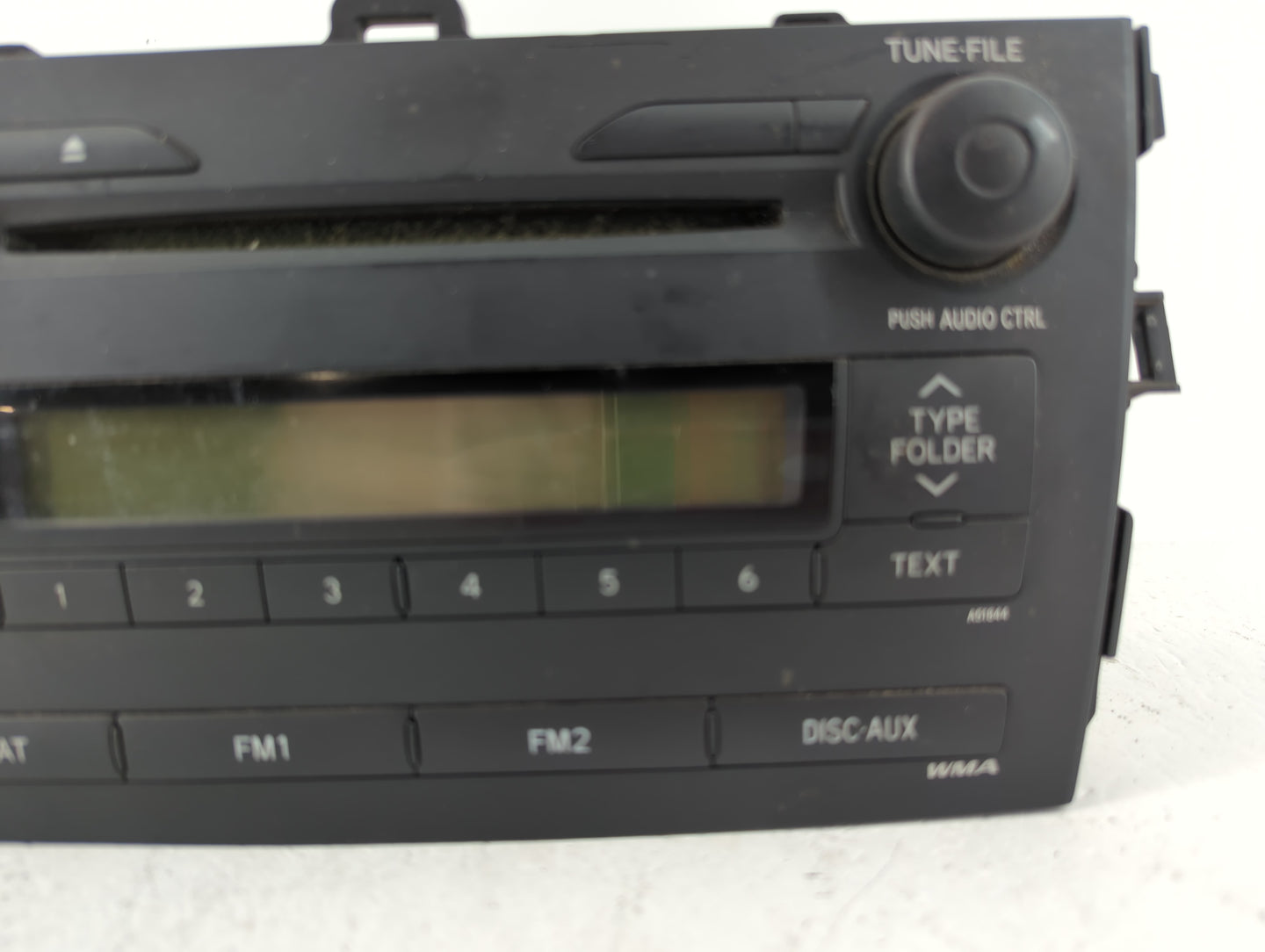 2009-2009 Toyota Corolla Am Fm Cd Player Radio Receiver - Oemusedautoparts1.com