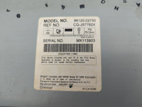 2009-2009 Toyota Corolla Am Fm Cd Player Radio Receiver - Oemusedautoparts1.com
