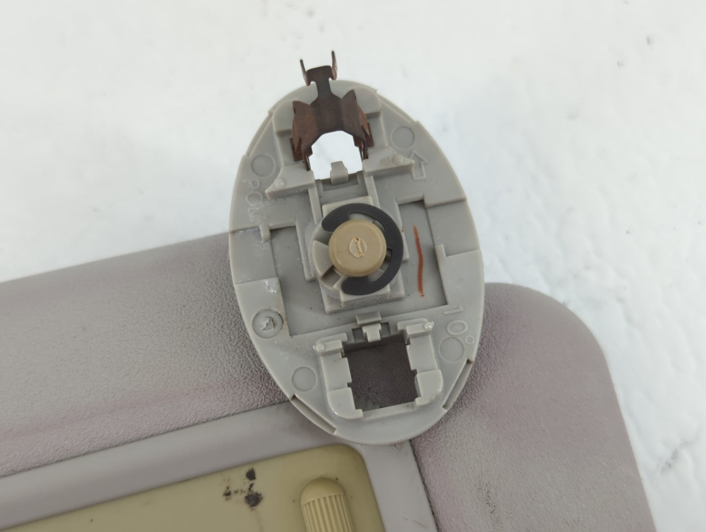 2009-2013 Toyota Corolla Sun Visor Shade Replacement Passenger Right Mirror Fits Fits 2009 2010 2011 2012 2013 OEM Used Auto