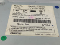 2009 Toyota Corolla Radio AM FM Cd Player Receiver Replacement P/N:86120-12B30 Fits OEM Used Auto Parts - Oemusedautoparts1.