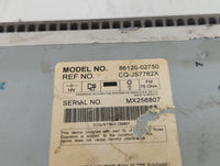 2009 Toyota Corolla Radio AM FM Cd Player Receiver Replacement P/N:CQ-JS7762X 86120-02750 Fits OEM Used Auto Parts - Oemused
