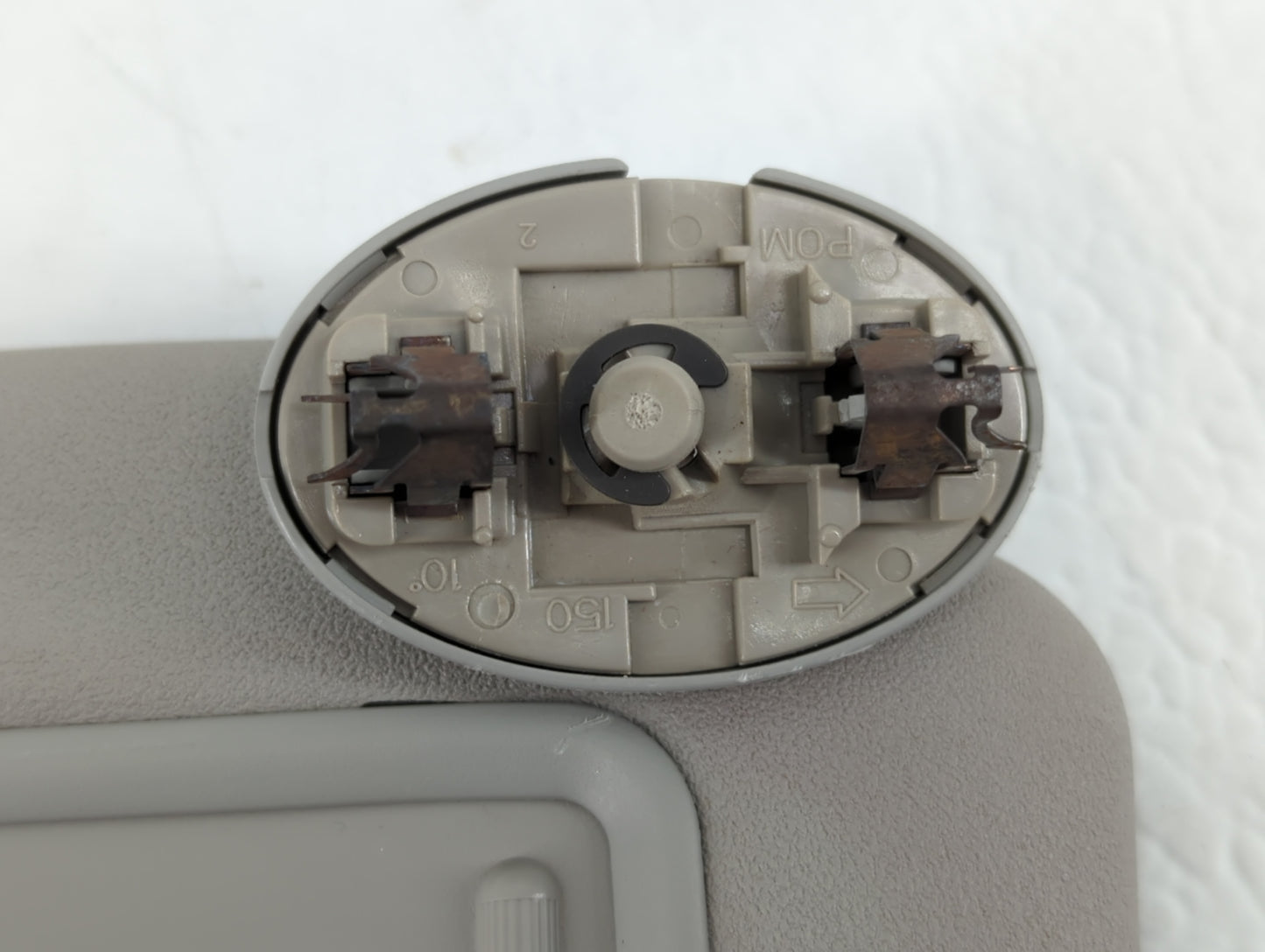 2009-2013 Toyota Corolla Sun Visor Shade Replacement Passenger Right Mirror Fits Fits 2009 2010 2011 2012 2013 OEM Used Auto