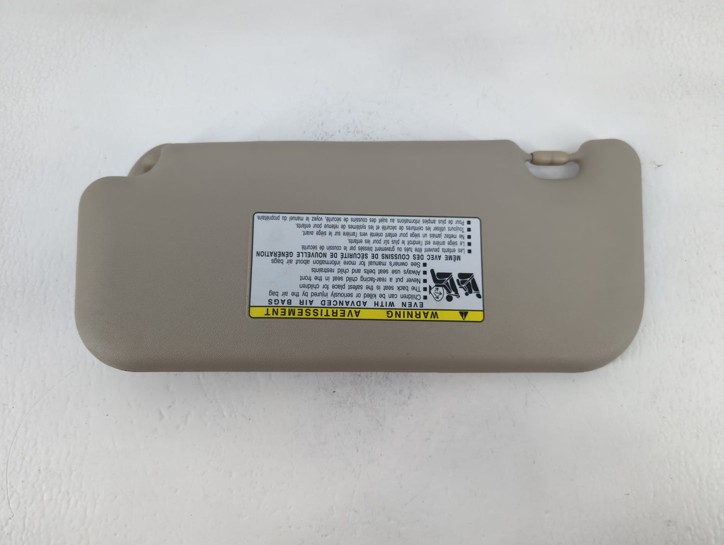 2009-2013 Toyota Corolla Sun Visor Shade Replacement Passenger Right Mirror Fits Fits 2009 2010 2011 2012 2013 OEM Used Auto