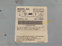 2009-2009 Toyota Corolla Am Fm Cd Player Radio Receiver - Oemusedautoparts1.com