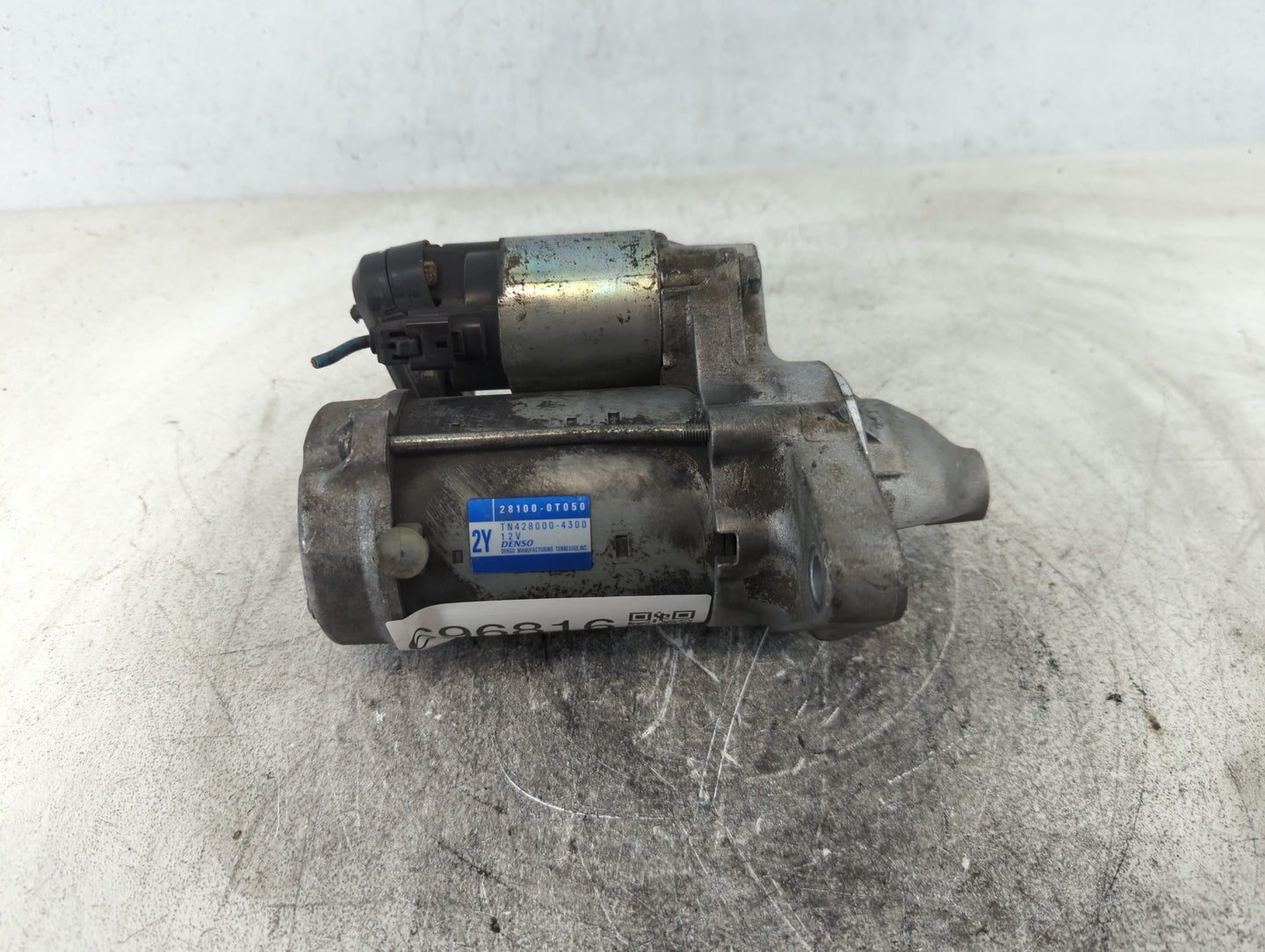 2009-2016 Toyota Corolla Car Starter Motor Solenoid OEM P/N:TN428000-4300 28100-0T050 Fits OEM Used Auto Parts - Oemusedauto