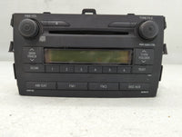 2009 Toyota Corolla Radio AM FM Cd Player Receiver Replacement P/N:86120-12B30 Fits OEM Used Auto Parts - Oemusedautoparts1.