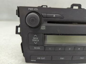 2009 Toyota Corolla Radio AM FM Cd Player Receiver Replacement P/N:86120-12B30 Fits OEM Used Auto Parts