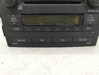 2009 Toyota Corolla Radio AM FM Cd Player Receiver Replacement P/N:86120-12B30 Fits OEM Used Auto Parts - Oemusedautoparts1.