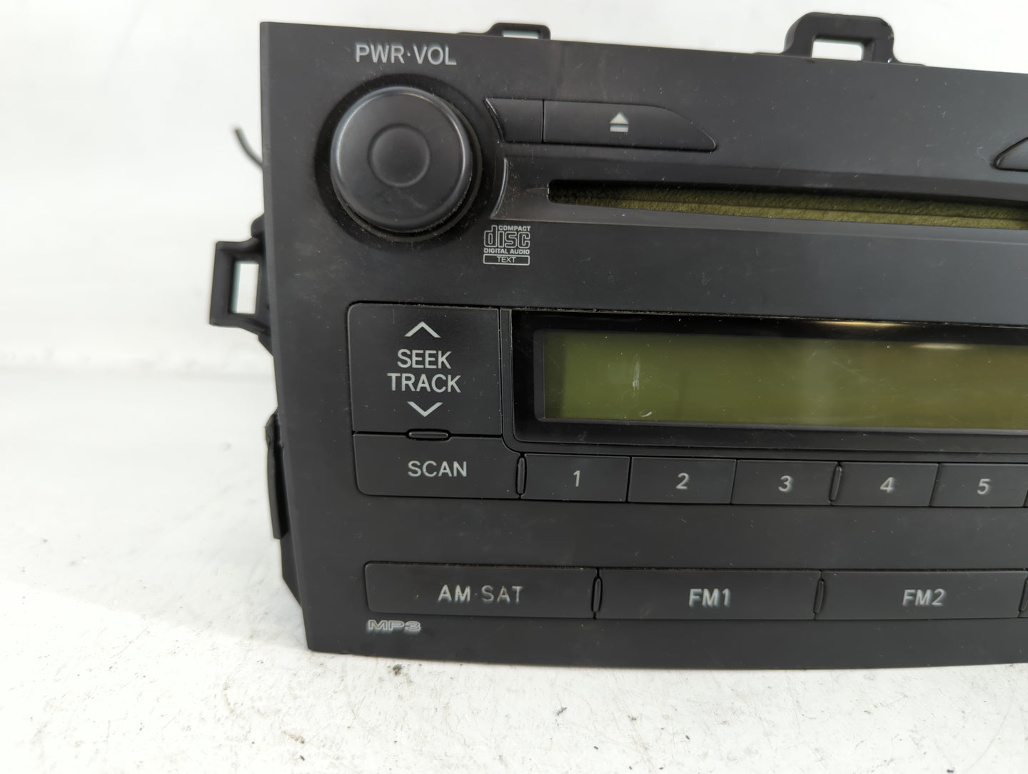 2009-2009 Toyota Corolla Am Fm Cd Player Radio Receiver - Oemusedautoparts1.com