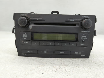2009-2009 Toyota Corolla Am Fm Cd Player Radio Receiver - Oemusedautoparts1.com