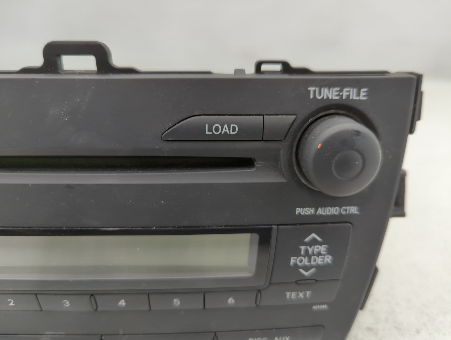 2009-2009 Toyota Corolla Am Fm Cd Player Radio Receiver - Oemusedautoparts1.com