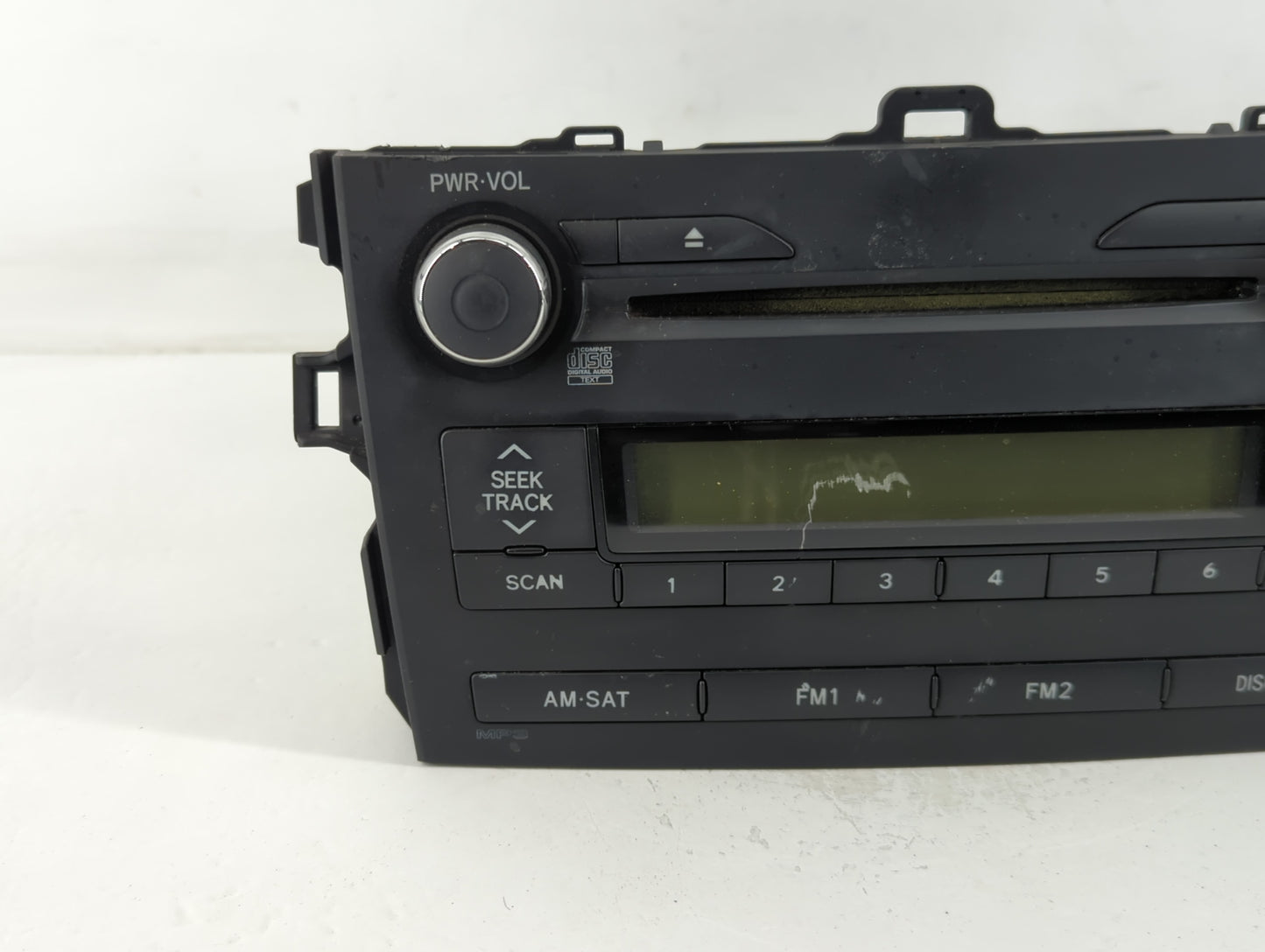 2009-2009 Toyota Corolla Am Fm Cd Player Radio Receiver - Oemusedautoparts1.com