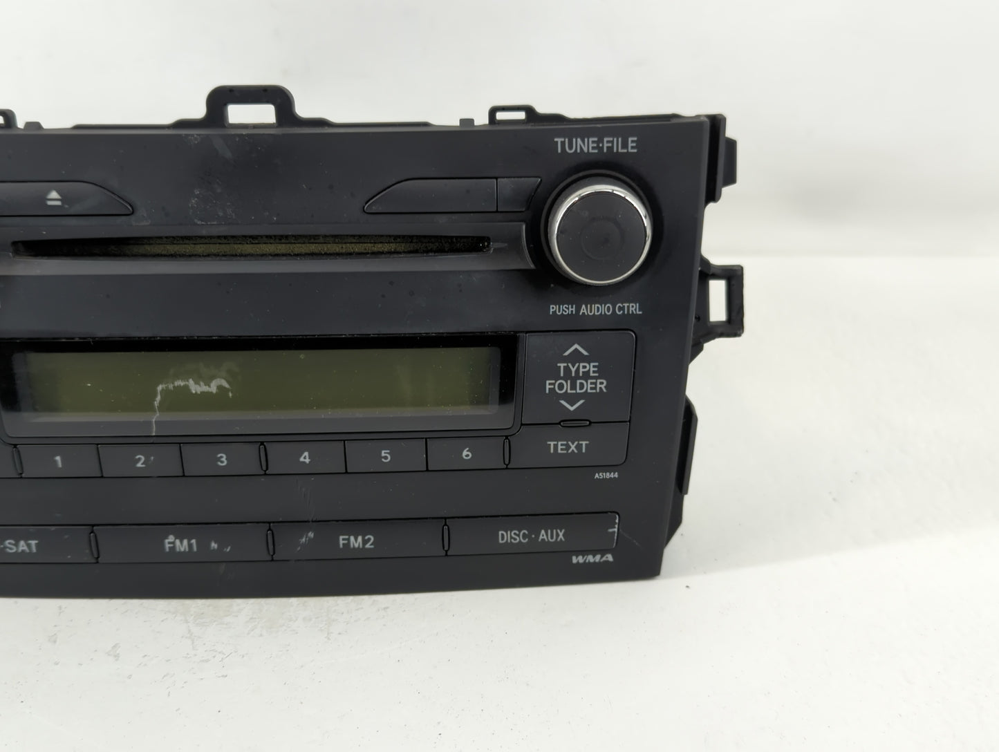 2009-2009 Toyota Corolla Am Fm Cd Player Radio Receiver - Oemusedautoparts1.com