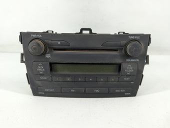 compare product 2009 Toyota Corolla Radio AM FM Cd Player Receiver Replacement P/N:86120-12B30 Fits OEM Used Auto Parts