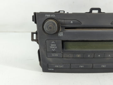 2009 Toyota Corolla Radio AM FM Cd Player Receiver Replacement P/N:86120-12B30 Fits OEM Used Auto Parts