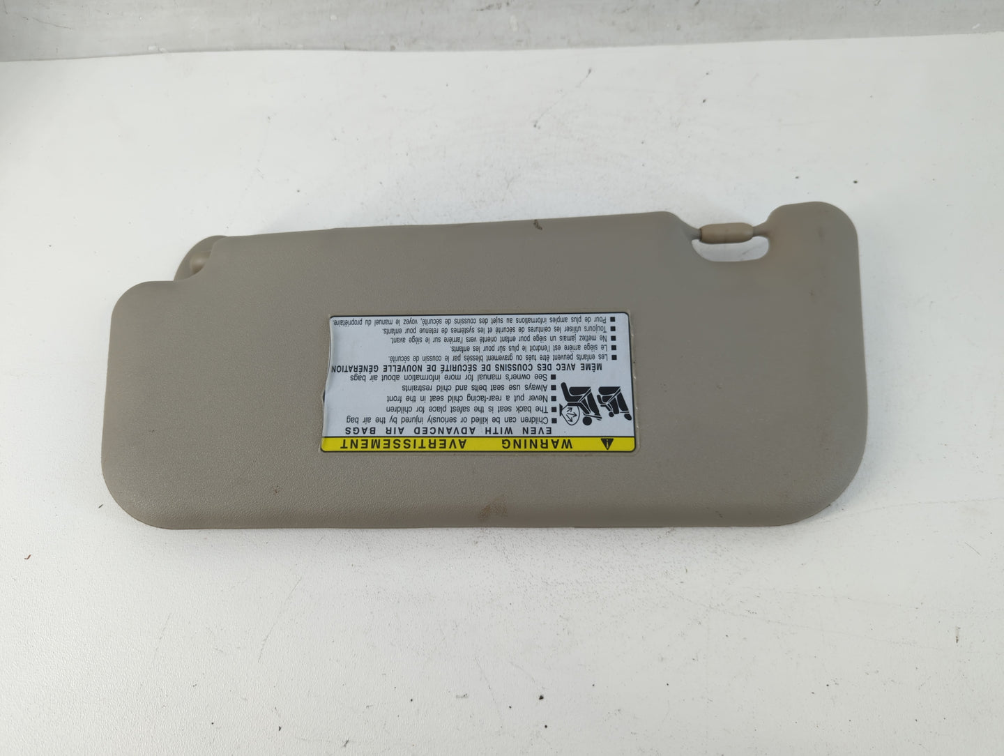 2009-2013 Toyota Corolla Sun Visor Shade Replacement Passenger Right Mirror Fits Fits 2009 2010 2011 2012 2013 OEM Used Auto