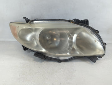 2009-2010 Toyota Corolla Passenger Right Oem Head Light Headlight Lamp - Oemusedautoparts1.com