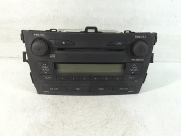 2009 Toyota Corolla Radio AM FM Cd Player Receiver Replacement P/N:86120-12B40 Fits OEM Used Auto Parts - Oemusedautoparts1.