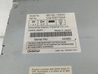 2009 Toyota Corolla Radio AM FM Cd Player Receiver Replacement P/N:86120-12B40 Fits OEM Used Auto Parts - Oemusedautoparts1.