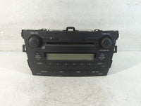 2009 Toyota Corolla Radio AM FM Cd Player Receiver Replacement P/N:86120-02750 Fits OEM Used Auto Parts - Oemusedautoparts1.